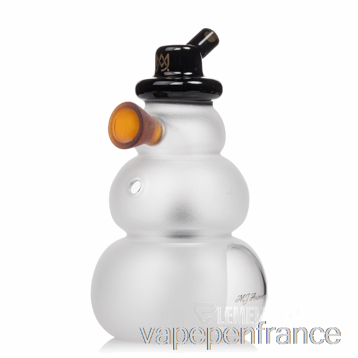 Mj Arsenal Snowperson Le Blunt Bubbler Stylo Vape Blanc